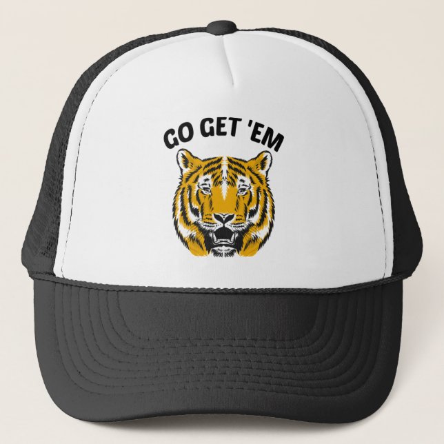 TIGER GO GET 'EM TRUCKERKAPPE (Vorderseite)