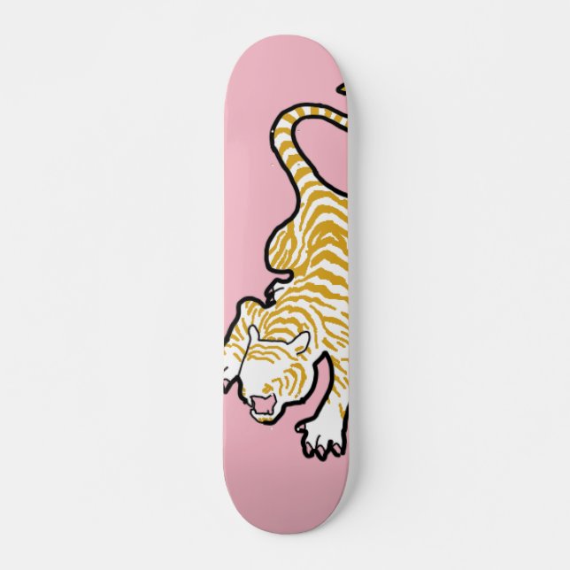 Tiger: Golden Skateboard (Vorne)