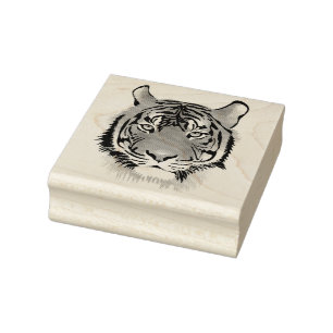 Tiger Gummistempel