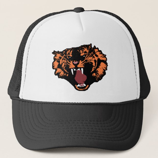 Tiger Hat Truckerkappe (Vorderseite)