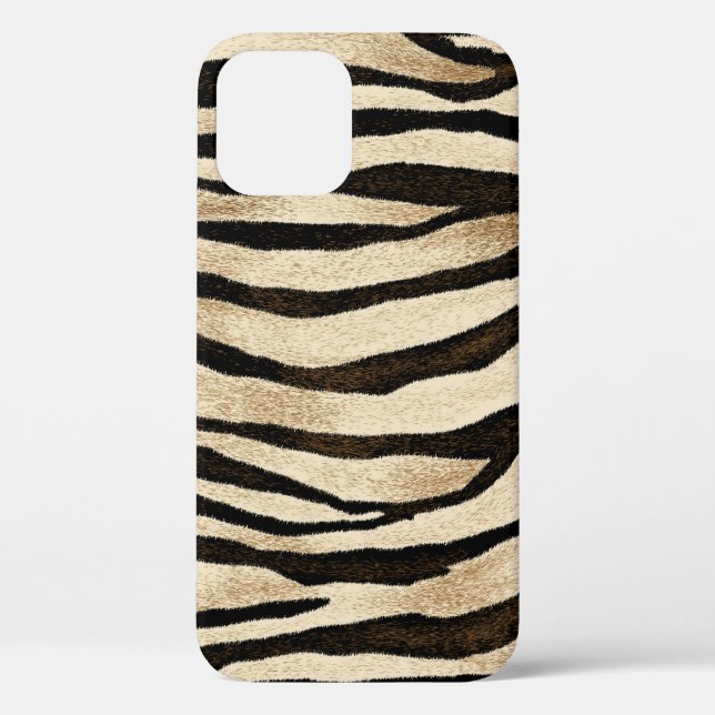 Tiger Haut Nahtlose Textur Case-Mate iPhone Hülle (Rückseite)