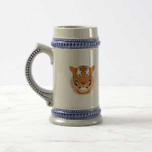 Tiger Head Bierglas