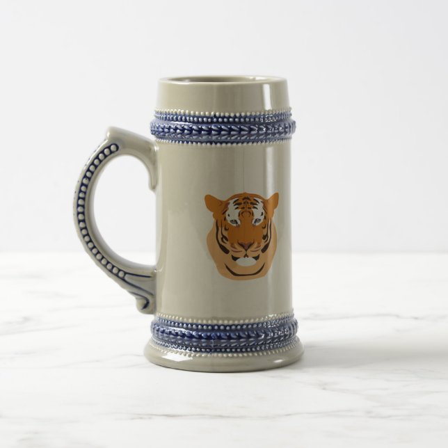 Tiger Head Bierglas (Links)