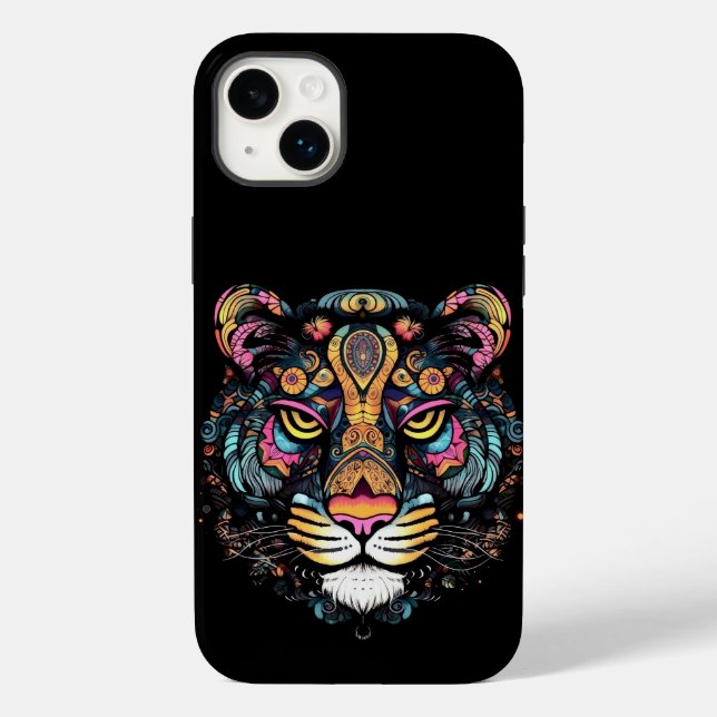 Tiger Head Case-Mate iPhone Hülle (Rückseite)