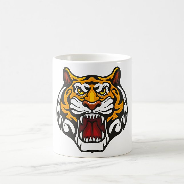 Tiger Head Kaffeetasse (Von Creator hochgeladen)