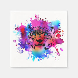 Tiger Head Serviette