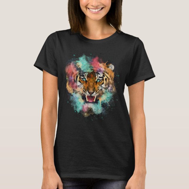 Tiger Head T-Shirt (Vorderseite)