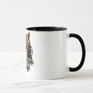 Tiger Head Tasse
