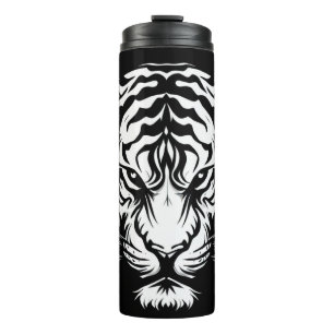 Tiger Head Thermosbecher