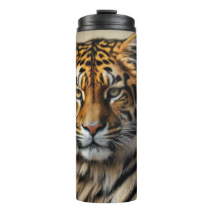 Tiger Head Thermosbecher