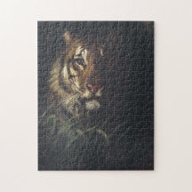 Tiger Head (von Abott Handerson Thayer)