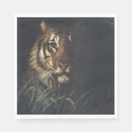 Tiger Head (von Abott Handerson Thayer) Serviette
