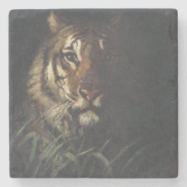 Tiger Head (von Abott Handerson Thayer) Steinuntersetzer