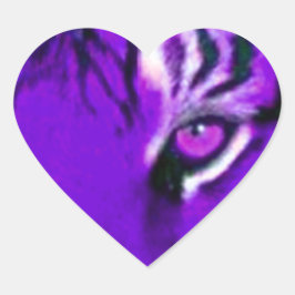 TIGER Herz-Aufkleber