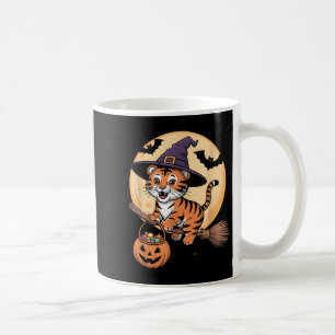 Tiger Hexenhut Pumpkin Halloween Kostüm Men Wome Kaffeetasse