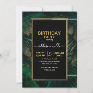 Tiger hiding in Foliage               Einladung