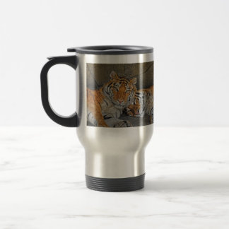 Tiger-Höhlen-Reise-Tasse Reisebecher
