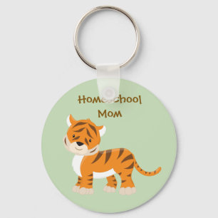 Tiger Homeschool Mama Schlüsselanhänger
