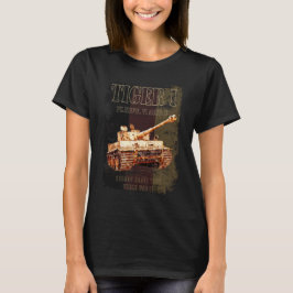 Tiger I - Deutscher Hochtank WWII mit deutscher Fl T-Shirt