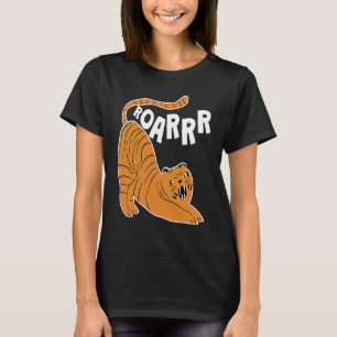 Tiger I Roarrh I Girl Boys Tiger Cat Animal Friend T-Shirt