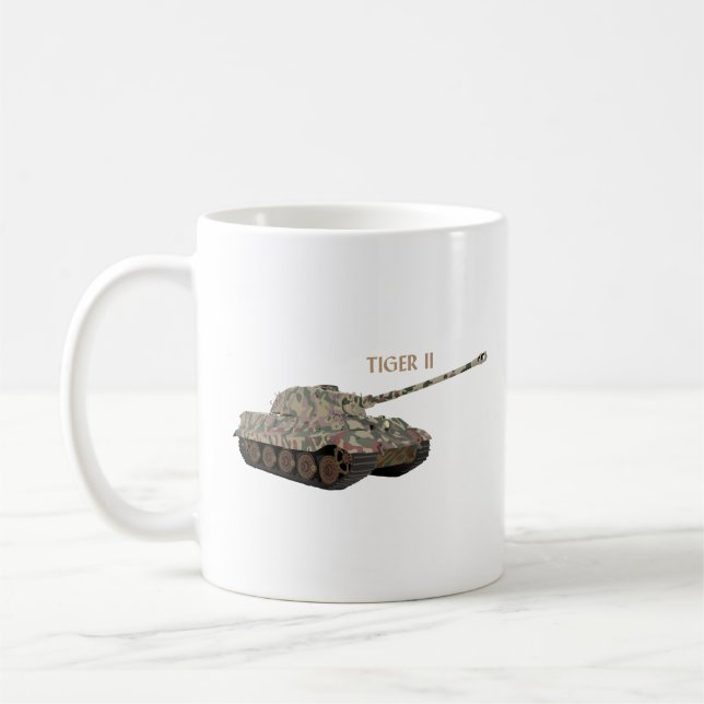 Tiger II. Deutscher Schlachtkörper Kaffeetasse (Links)