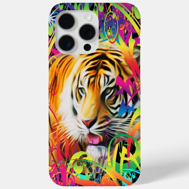 Tiger im Dschungel Case-Mate iPhone Hülle (Rückseite)