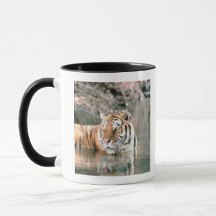 Tiger im Strom Tasse