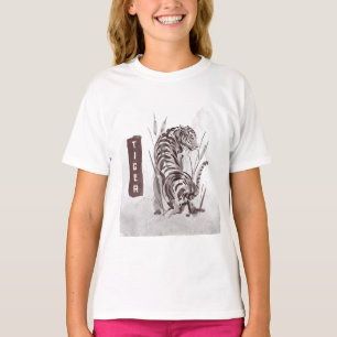 Tiger-Image für Shirt
