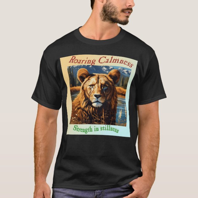 tiger in a cool mood boy T-Shirt (Vorderseite)