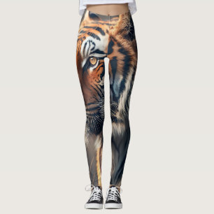 Tiger in Nature All-over-Print-Leggings Leggings