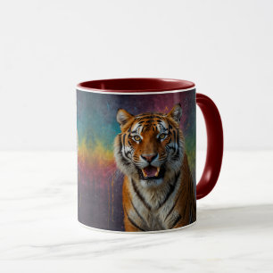 Tiger in Portrait Tasse