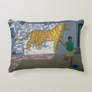 Tiger Indien Zierkissen