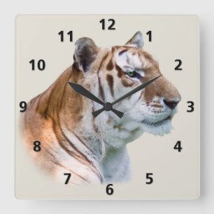 Tiger individuell anpassbare Uhr
