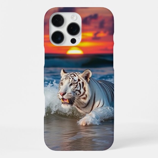 Tiger iPhone Hülle (Rückseite)