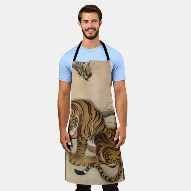 Tiger, Jakuchu Schürze (Getragen)