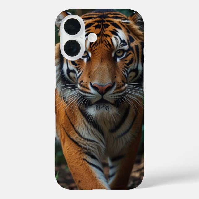 Tiger Jungle Tierwald Case-Mate iPhone Hülle (Rückseite)