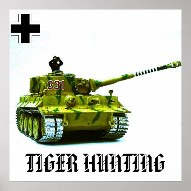 TIGER JUNTING POSTER (Vorne)