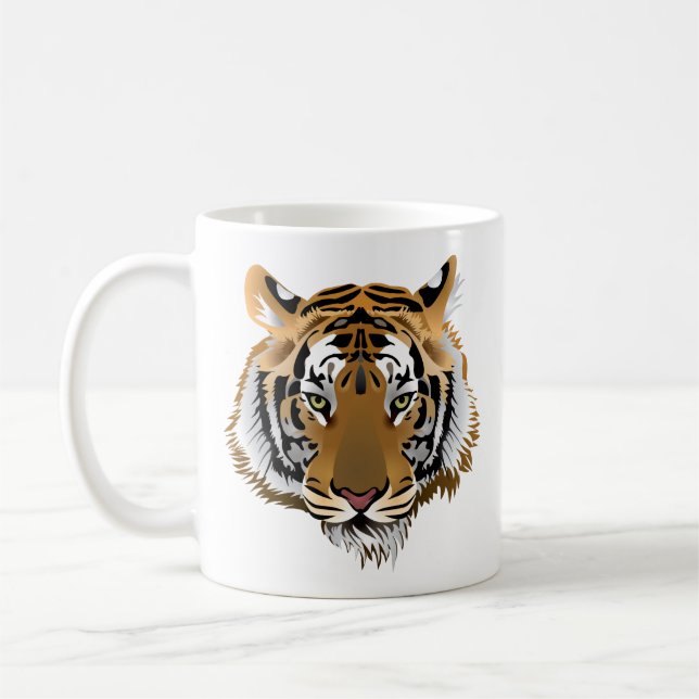 Tiger Kaffeetasse (Links)