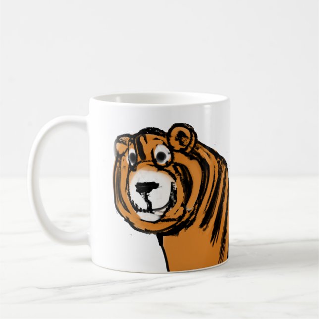 Tiger Kaffeetasse (Links)