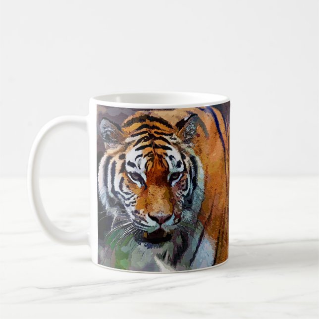 Tiger Kaffeetasse (Links)