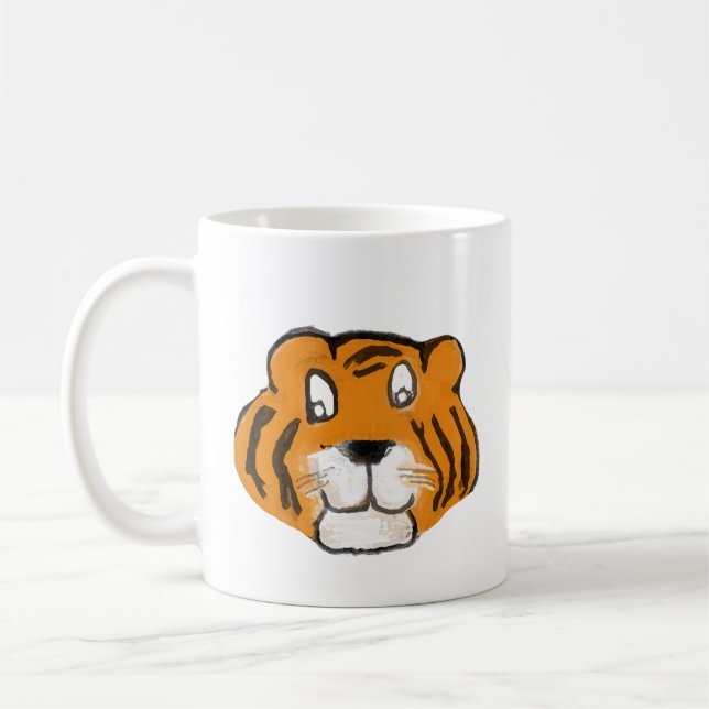 Tiger Kaffeetasse (Links)