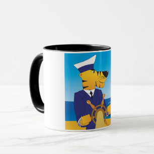Tiger-Kapitän Mug Tasse