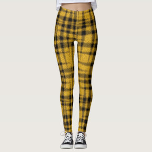Tiger Kariert Leggings