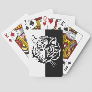 Tiger/Katze Spielkarten