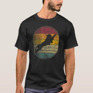 Tiger Katze Zoo Vintage Retro 70er 80er 90er Liebe T-Shirt