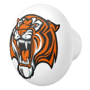 Tiger Keramik Drawer Knob - SRF Keramikknauf