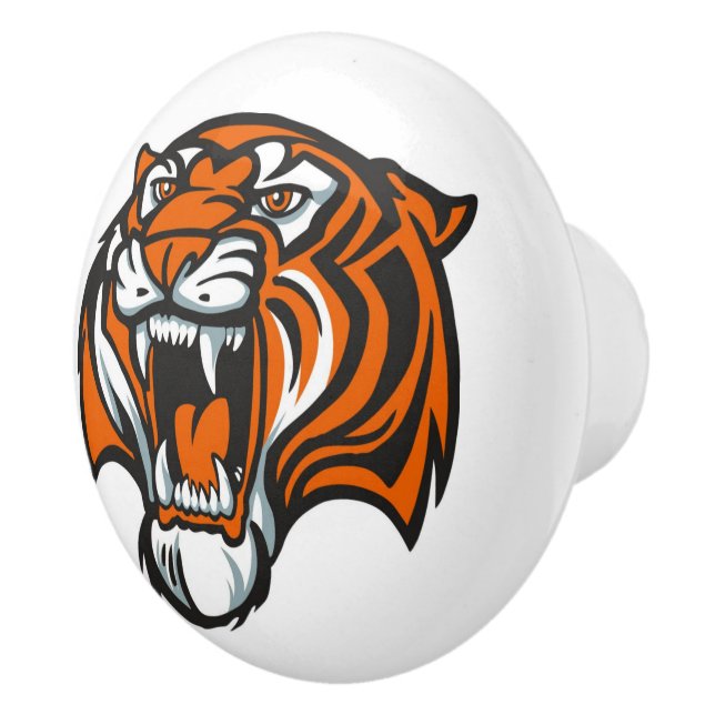 Tiger Keramik Drawer Knob - SRF Keramikknauf (Rechts)