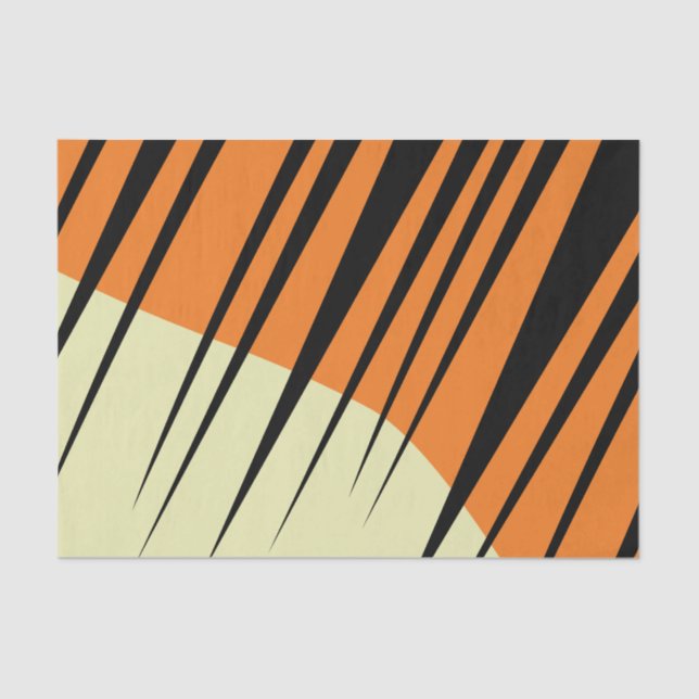 Tiger Kindergeburtstag Party Seidenpapier (Vorderseite)