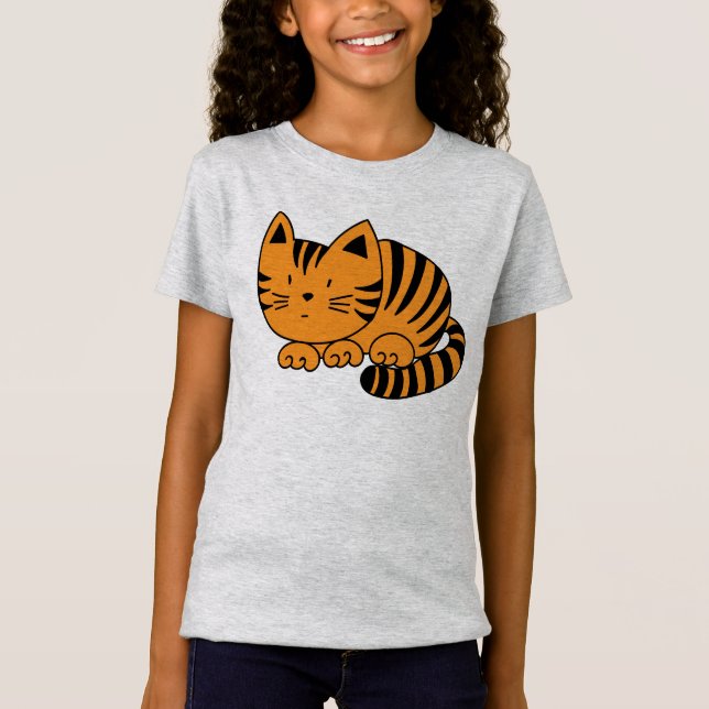 Tiger Kitty T-Shirt (Vorderseite)