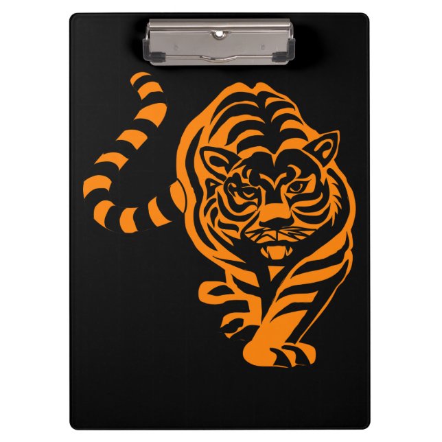 Tiger Klemmbrett (Vorderseite)